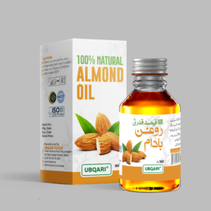 Ubqari Pure Almond Oil 60 ML