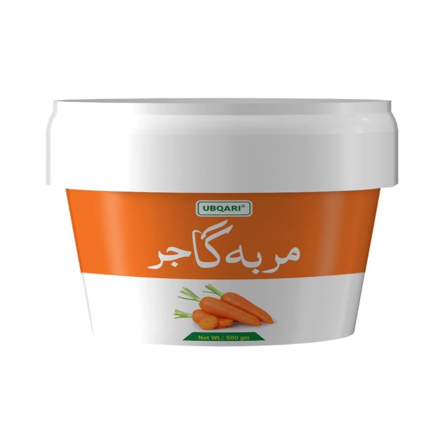 Ubqari Gajar Murabba – Premium Carrot Preserve (500g)